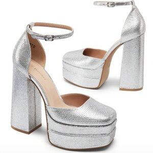 RETRO♦️♦️PLATFORM CHUNKY HEEL SHOE